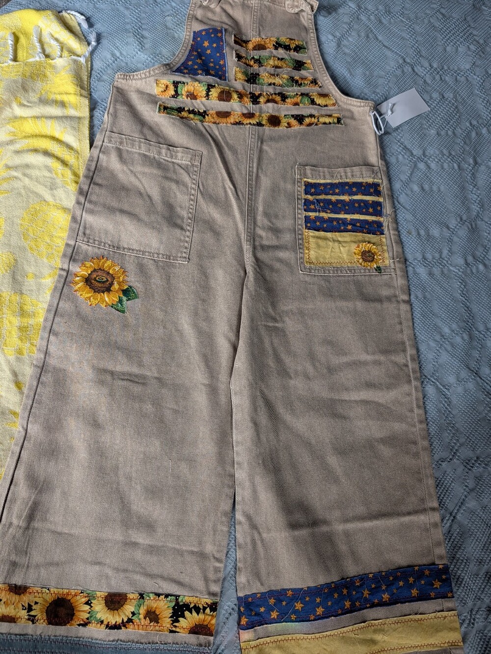 HANDMADE🌻🇺🇸 Design - One Of A Kind Overalls - Cotton